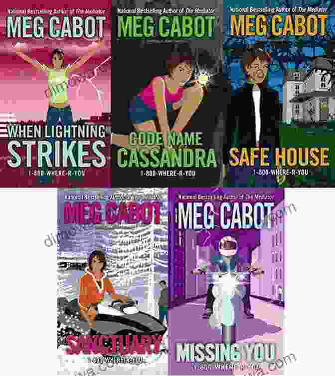 800 Where Are You, Meg Cabot Book Cover, Featuring A Young Woman Searching For Her Missing Loved One 1 800 Where R You #5: Missing You Meg Cabot