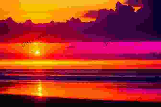 A Breathtaking Sunset Over Diego Garcia, With The Sky Ablaze In Hues Of Orange, Pink, And Purple Good Morning Diego Garcia: A Journey Of Discovery (Journeys 2)
