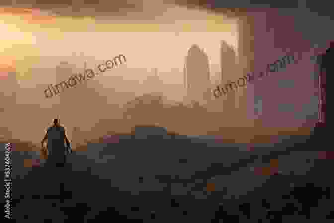 A Lone Figure Stands On A Barren, Alien Landscape, Gazing Out At The Distant Horizon. Carthage Prime: Ace Evans 2