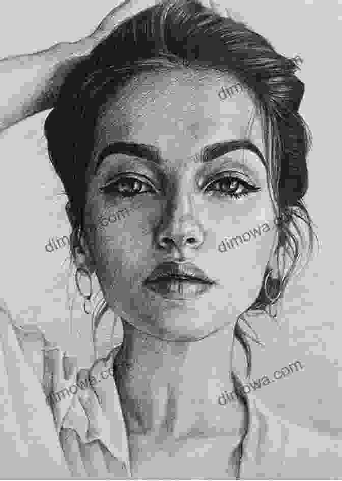 A Portrait Of A Young Woman Drawn By Alex Richards Portraits Drawing: Learn How To Draw Human Portraits (Drawing With Alex Richards 1)