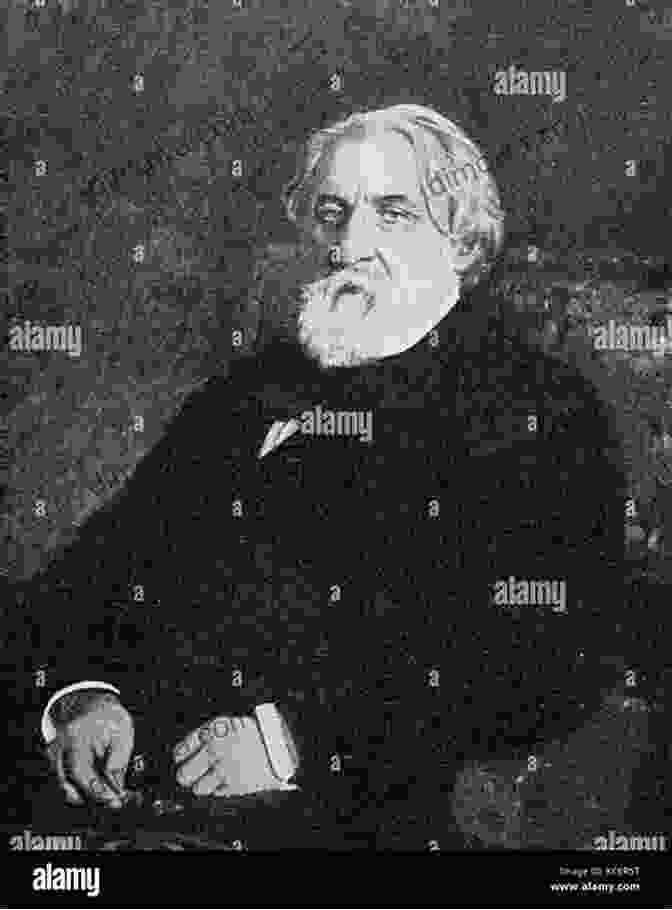 A Portrait Of Ivan Turgenev, A Russian Novelist, Short Story Writer, And Playwright. First Love Ivan Turgenev