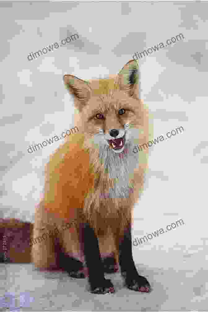 A Red Fox Standing In The Snow The Haunters Of The Silences A Of Animal Life