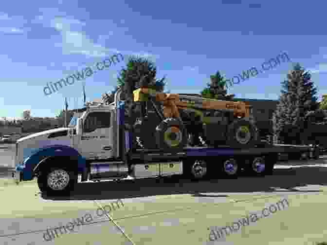 A Tow Truck Hauling A Construction Vehicle My Favorite Machine: Tow Trucks (My Favorite Machines)