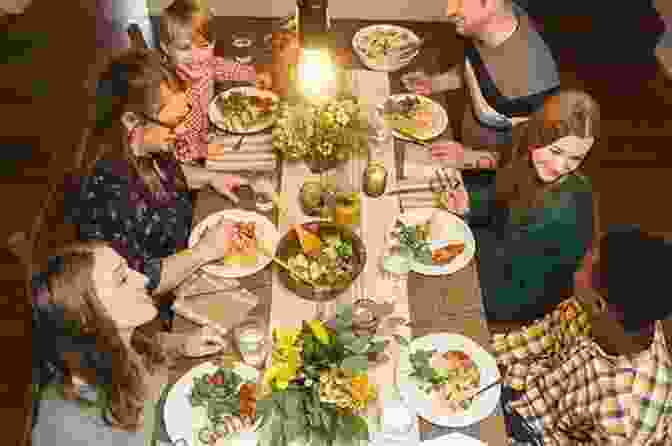 A Warm And Loving Family Gathered Around A Table, Symbolizing The Importance Of Family Connections. Behind The Olive Trees (Little Blue Door 2)