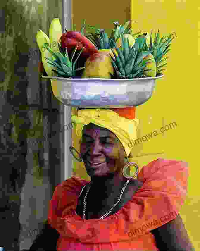 A Woman Carrying A Basket Of Fruit On Her Head Mauritius West: A Souvenir Collection Of Colour Foto Dengan Keterangan (Photo Albums 8)