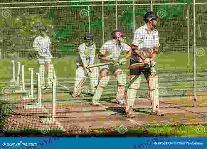 Batsman Practicing In Nets Cricket: How To Open The Batting (Cognito Guides)
