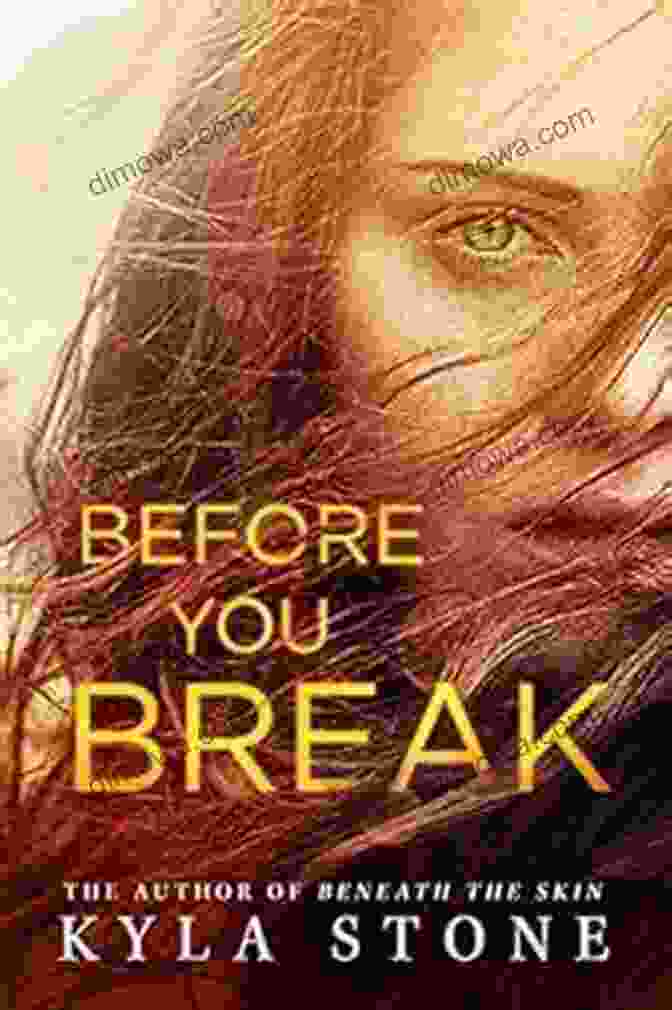 Before You Break Kyla Stone Book Cover, Featuring A Shattered Mirror With A Woman's Reflection Before You Break Kyla Stone