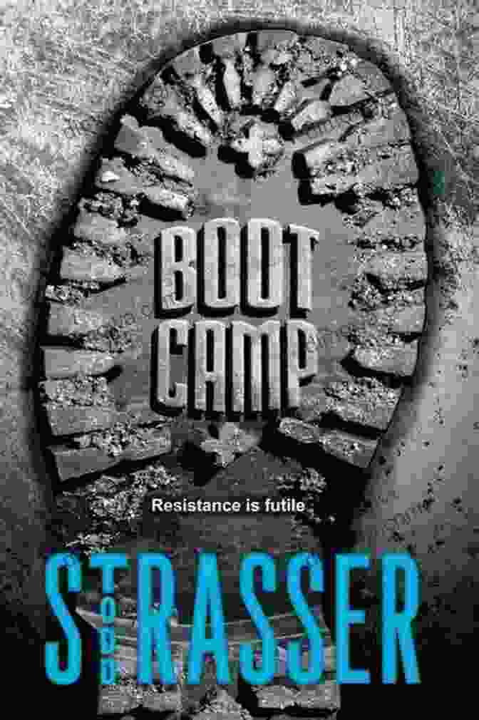 Book Cover Of Boot Camp By Todd Strasser, Featuring A Silhouette Of A Teenage Boy Against A Dramatic Military Style Background Boot Camp Todd Strasser