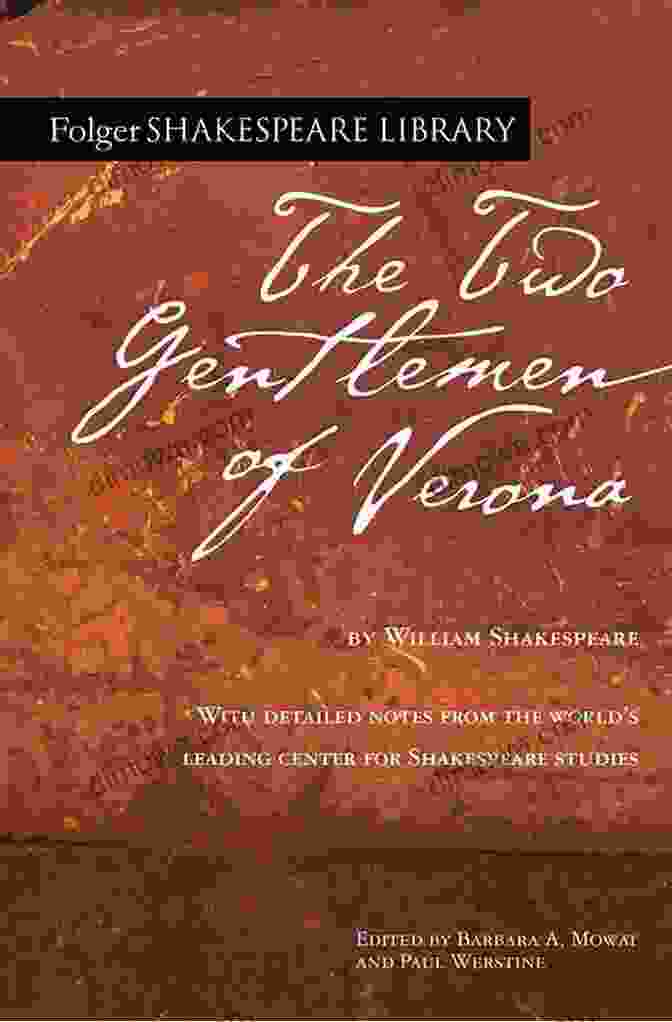 Book Cover Of The Two Gentlemen Of Verona