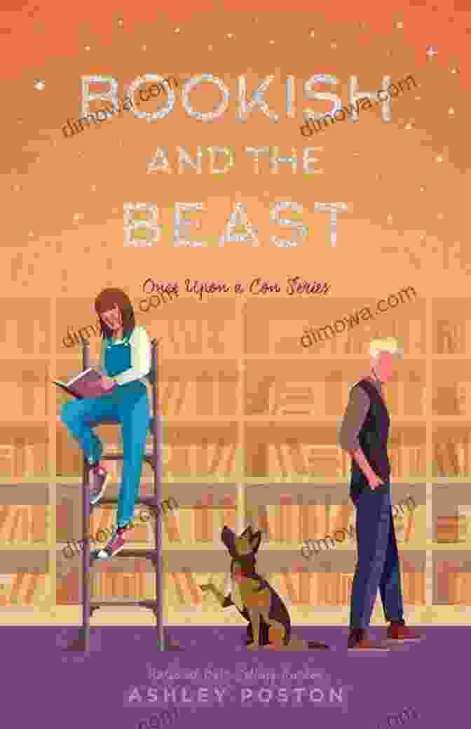 Bookish And The Beast: Once Upon Con Book Cover Featuring A Woman In A Bookish Dress And A Man In A Beastly Mask Bookish And The Beast (Once Upon A Con 3)