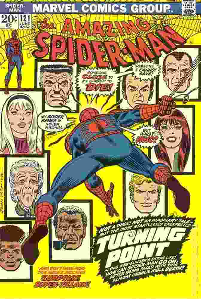 Cover Of Amazing Spider Man #121 Featuring Spider Man Vs. The Green Goblin By John Romita Sr. Spider Man Through The Decades (Amazing Spider Man (1963 1998))