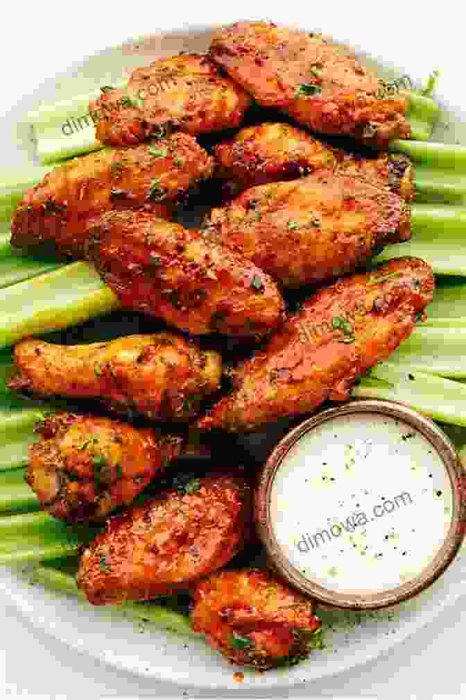 Crispy Air Fryer Chicken Wings Air Fryer Gourmet: 30 Step By Step Air Fryer Recipes For Everyday Delicious Healthy Oil Free Meals