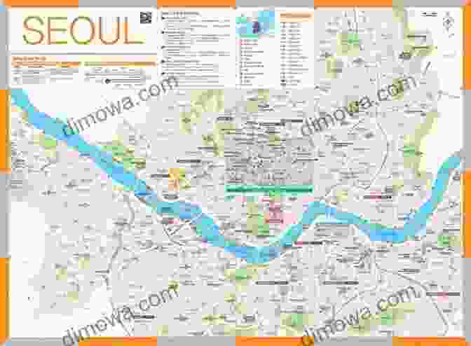 Detailed Map Of Seoul Get Laid In Korea Seoul Guide Edition