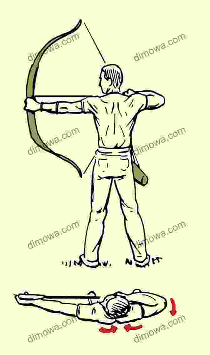 Eager Archer Drawing Back Bow To Shoot Arrow Shooting Arrows: Archery For Adult Beginners