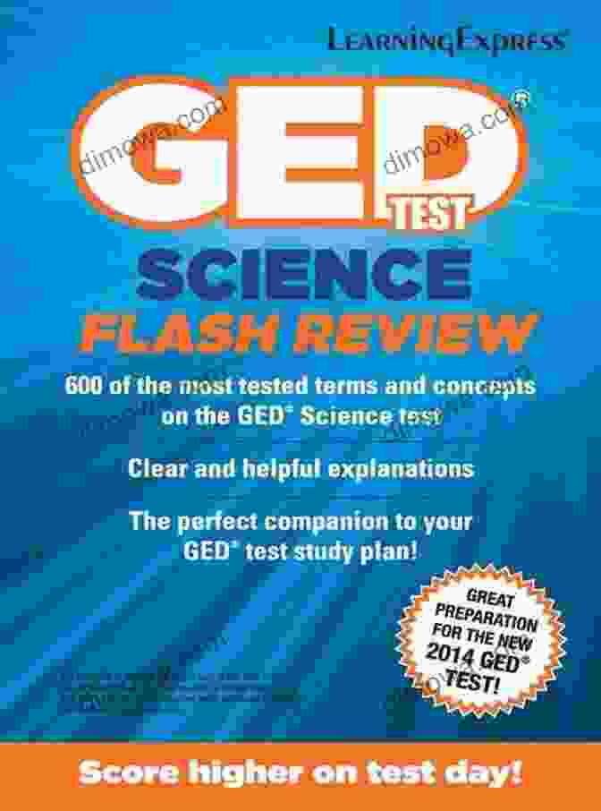 GED Test Science Flash Review Book Cover GED Test Science Flash Review