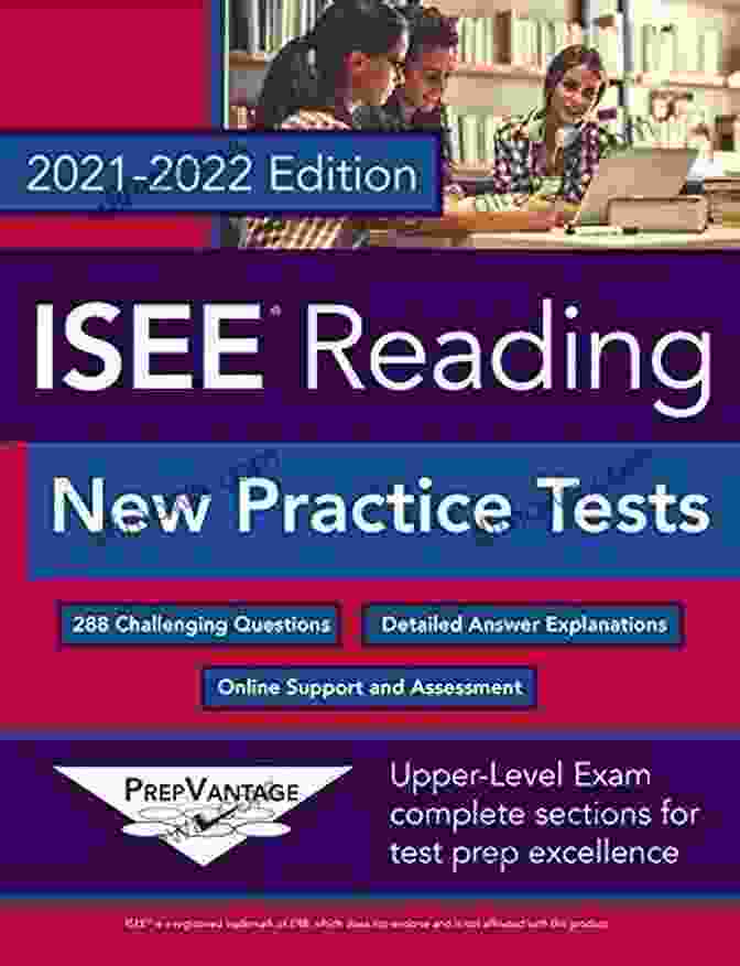 ISEE Reading New Practice Tests 2024 Edition Book Cover ISEE Reading: New Practice Tests 2024 Edition