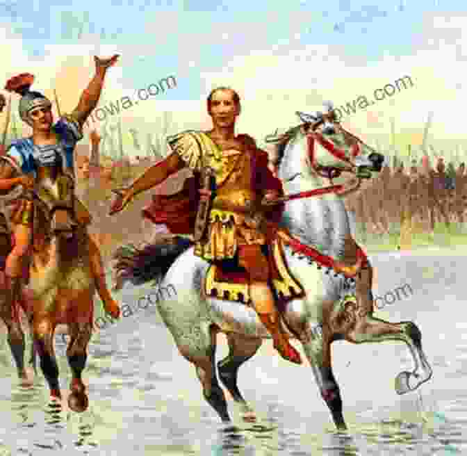 Julius Caesar Crossing The Rubicon River Julius Caesar And The Foundation Of The Roman Imperial System (Illustrated)