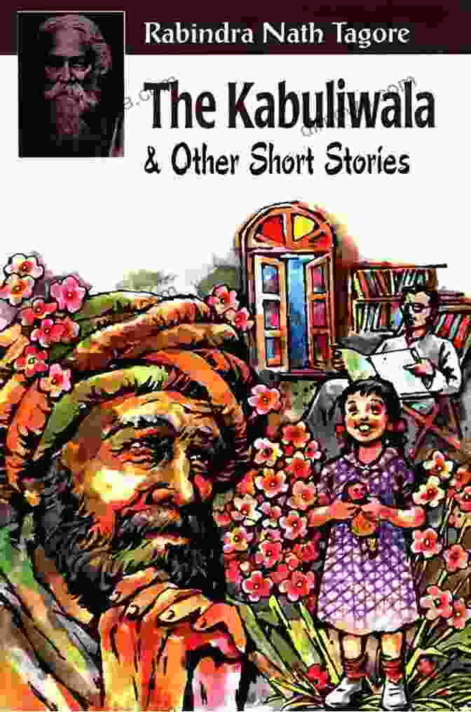 Kabuliwalla Book Cover With A Man Carrying A Sack On His Back Kabuliwalla By Rabindranath Tagore: A Bilingual English And Hindi Activity Workbook: Learn Language Through Stories