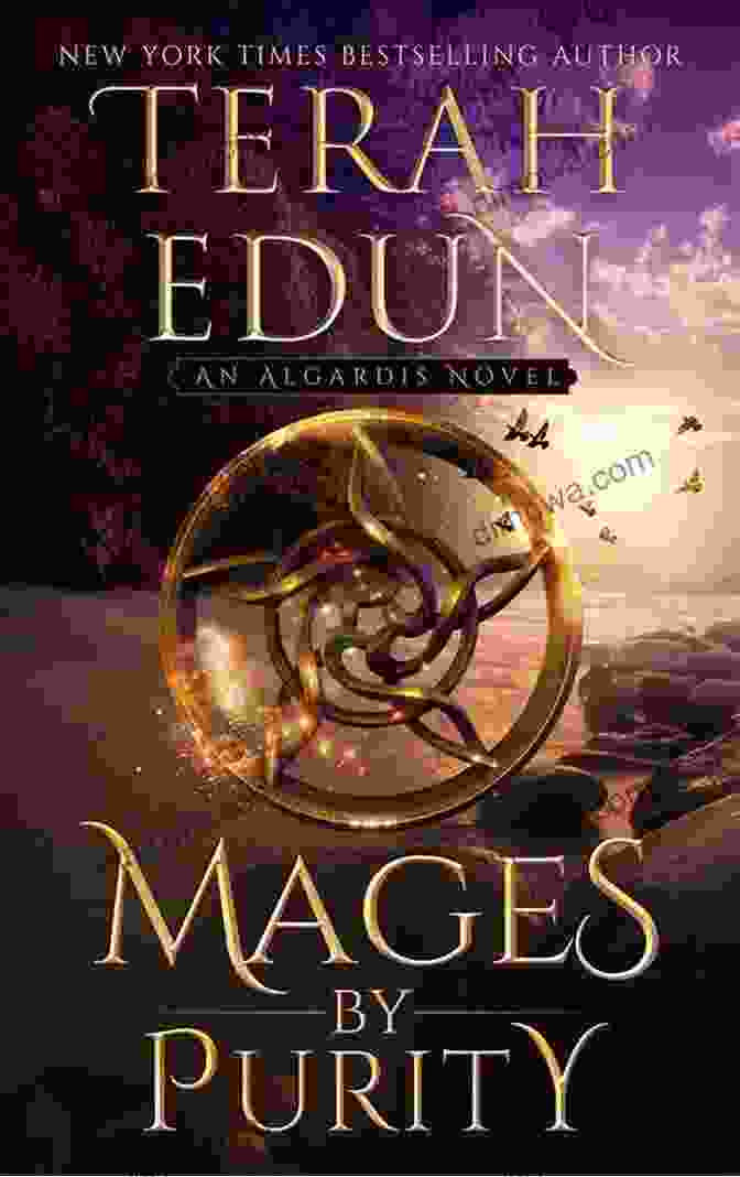 Mages By Purity Birthright Book Cover, Featuring A Group Of Mages Casting Elemental Spells. Mages By Purity (Birthright 4)