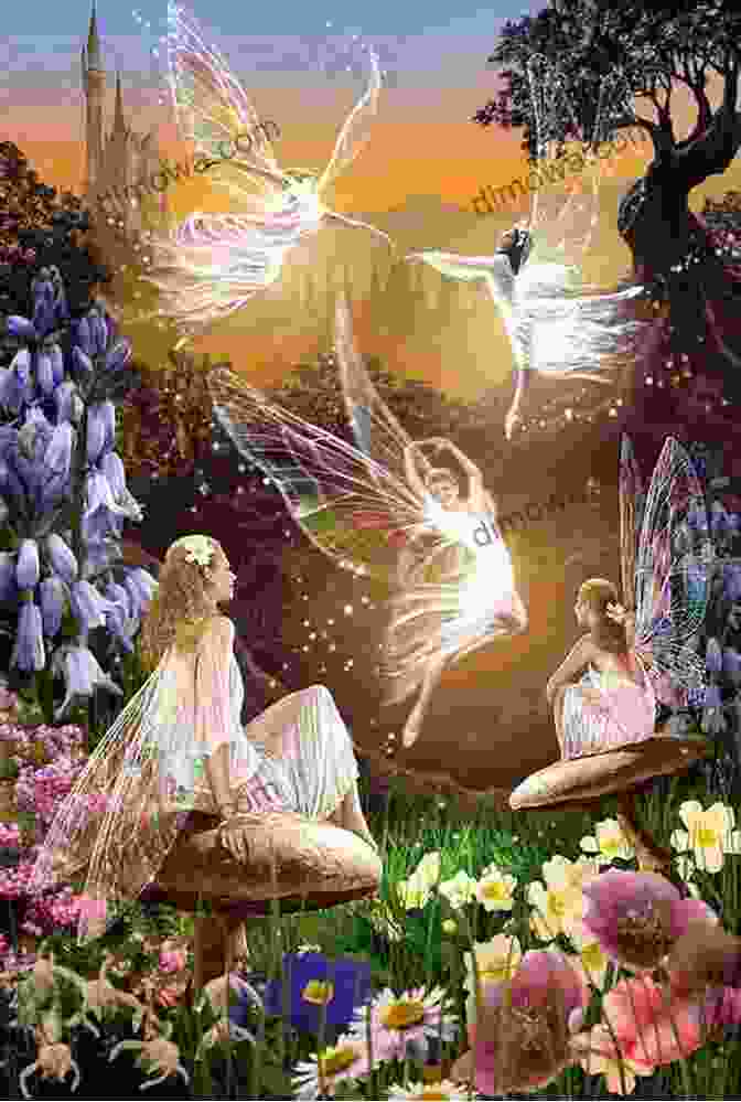 Marigold And Jane Surrounded By Fairies And Sprites In The Enchanted Forest Magic For Marigold And Jane Of Lantern Hill