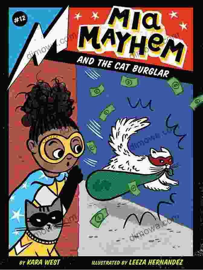 Mia Mayhem And The Cat Burglar Book Cover Mia Mayhem And The Cat Burglar