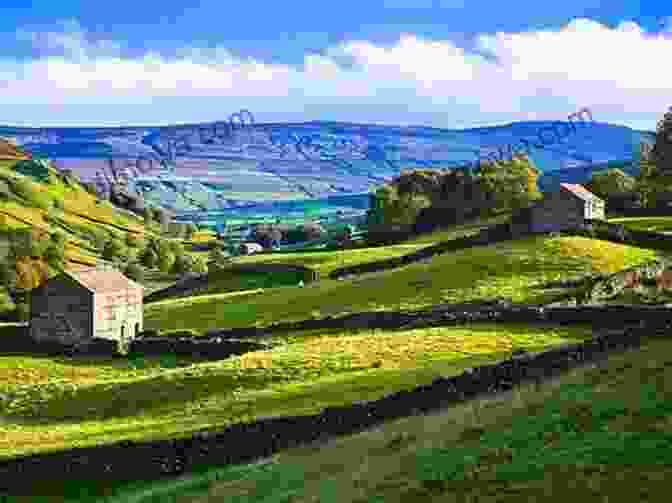 Panoramic View Of The Yorkshire Dales, Showcasing Its Rolling Hills And Picturesque Valleys. Cycling Climbs Of Yorkshire (Regional Cycling Climbs 2)