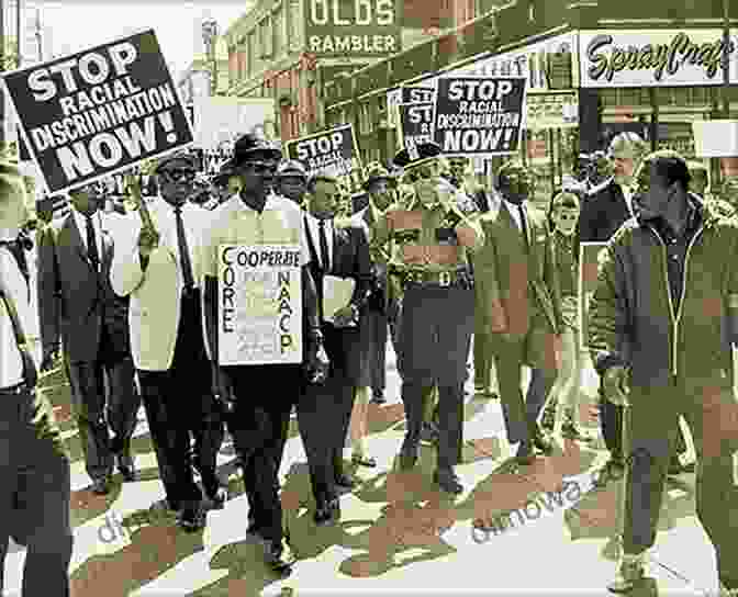 Powerful Photograph By William Silvester, Capturing A Group Of Civil Rights Protestors Marching Peacefully On A City Street. Greenwood (Images Of America) William Silvester