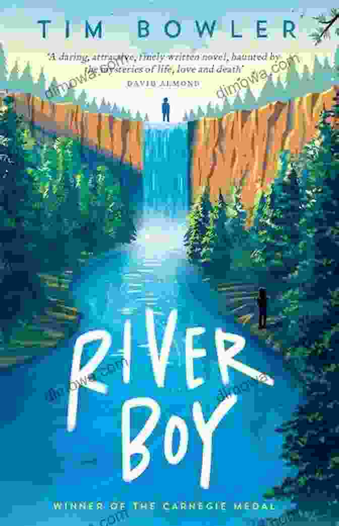 River Boy Book Cover, Featuring A Boy Sitting On The Edge Of A River River Boy Tim Bowler