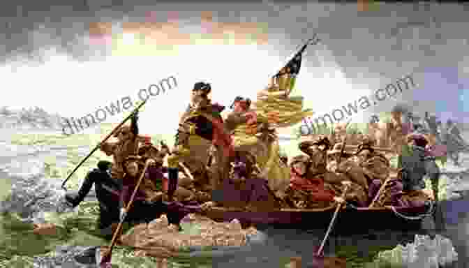The American Revolution Collection Book Cover Featuring A Depiction Of George Washington Crossing The Delaware River The American Revolution: Writings From The War Of Independence 1775 1783 (LOA #123) (Library Of America: The American Revolution Collection 3)