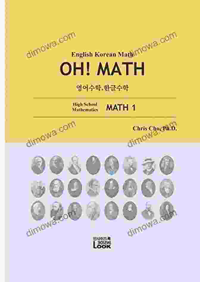The Cover Of The Book English Korean Math Oh Math Math, Featuring A Vibrant Illustration Of A Child Learning Multiple Subjects. English Korean Math Oh Math Math I: High School Mathematics