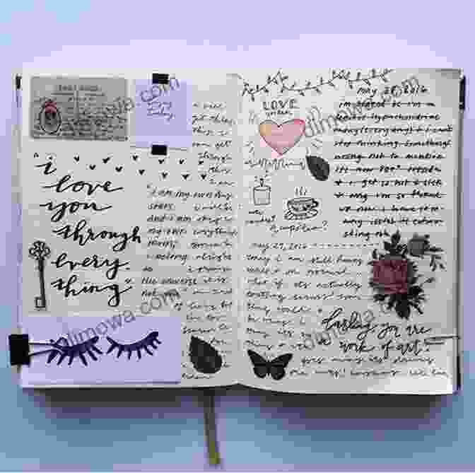 The Journal Of Love Notes Book Cover A Journal Of Love Notes