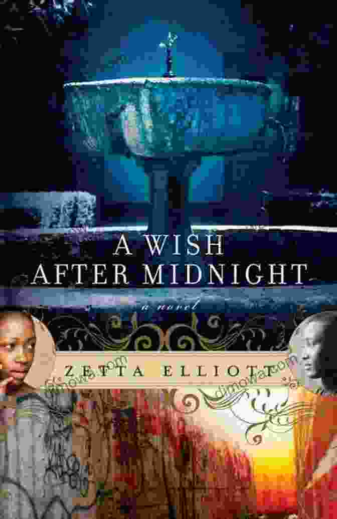 Wish After Midnight Book Cover Featuring A Girl With A Glowing Orb, Surrounded By A Starry Night Sky A Wish After Midnight Zetta Elliott
