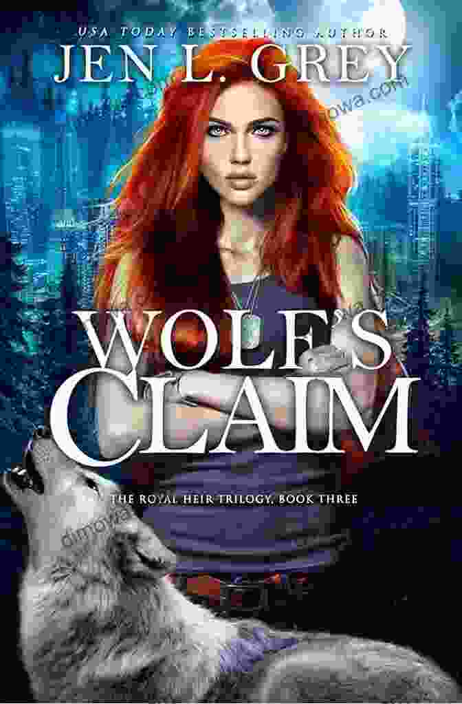 Wolf Claim The Royal Heir Book Cover Featuring A Stunning Werewolf And A Beautiful Woman Wolf S Claim (The Royal Heir 3)