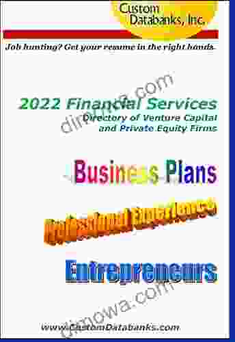 2024 Financial Services Directory Of Venture Capital And Private Equity Firms: Job Hunting? Get Your Resume In The Right Hands