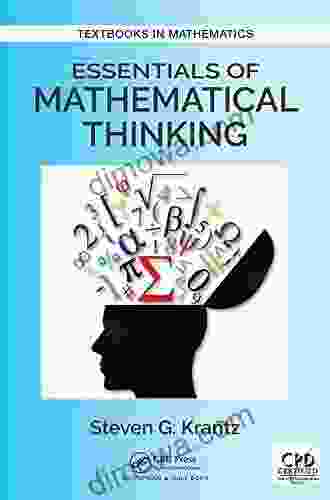 Essentials Of Mathematical Thinking (Textbooks In Mathematics)